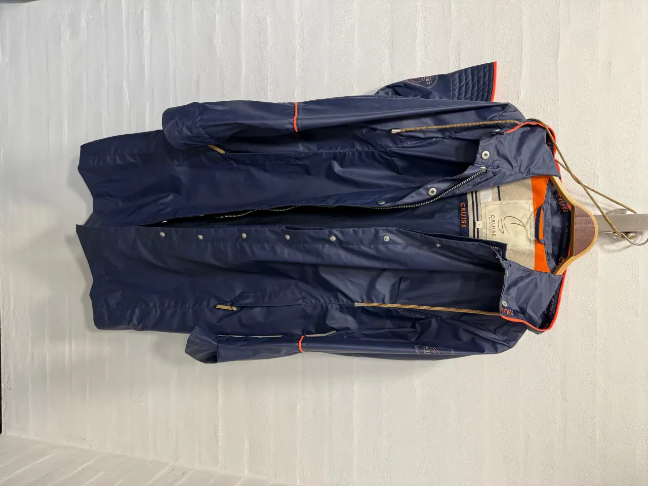 Billede 7 - Ilse Jacosen regnfrakke med sydvest mørkeblå