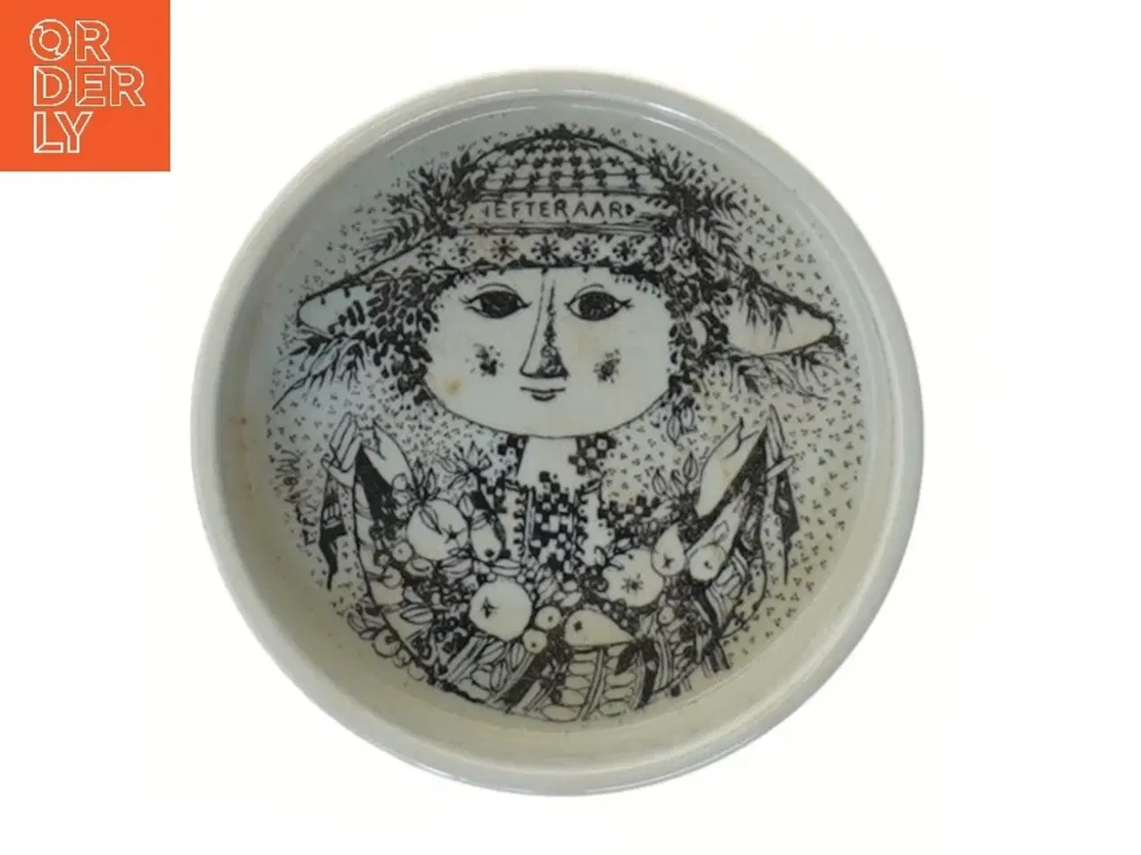 Billede 2 - Keramisk skål med mønster fra Nymlle (str. Ø 11 cm)