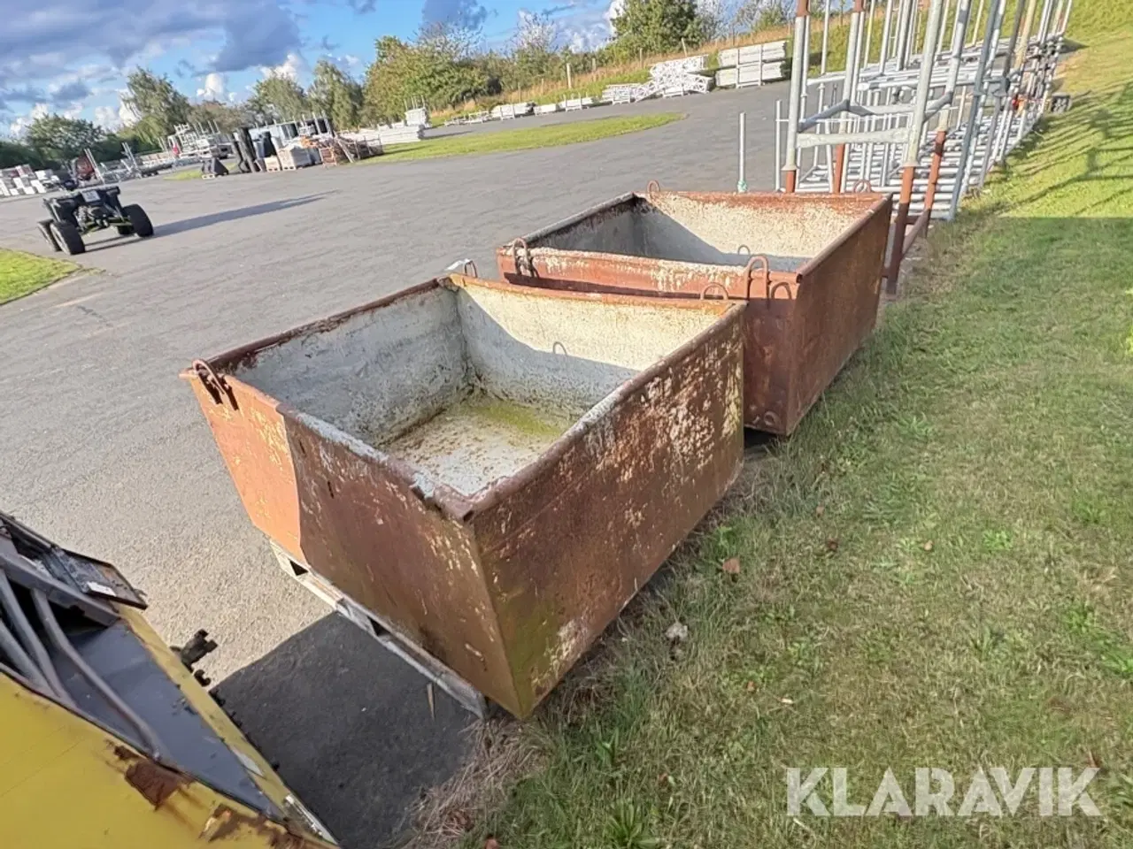 Billede 6 - Transportkasser stål 2 styk