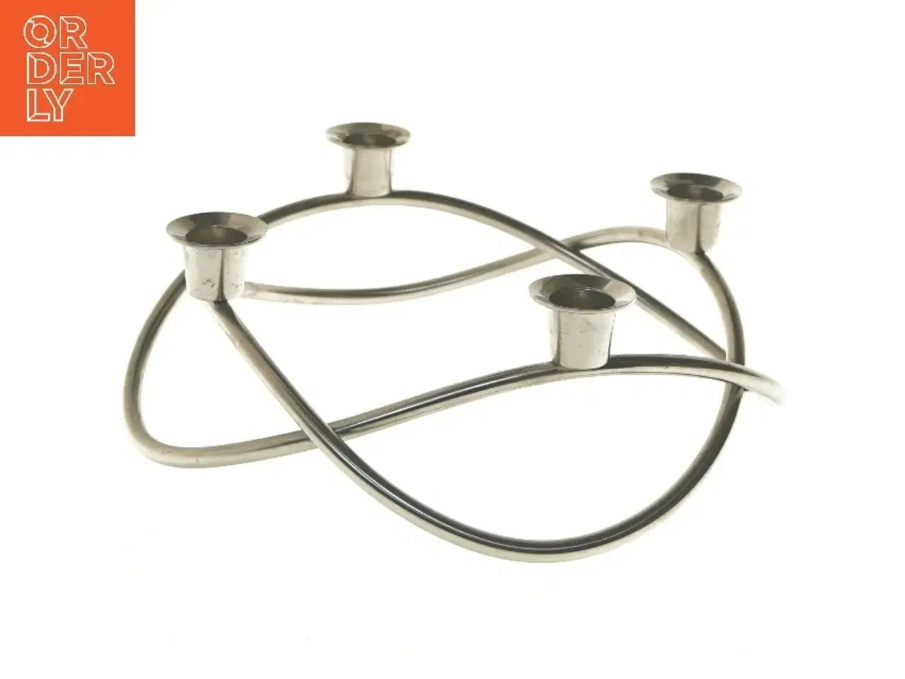 Billede 1 - Lysestage (str. Ø 25 cm) fra Georg Jensen