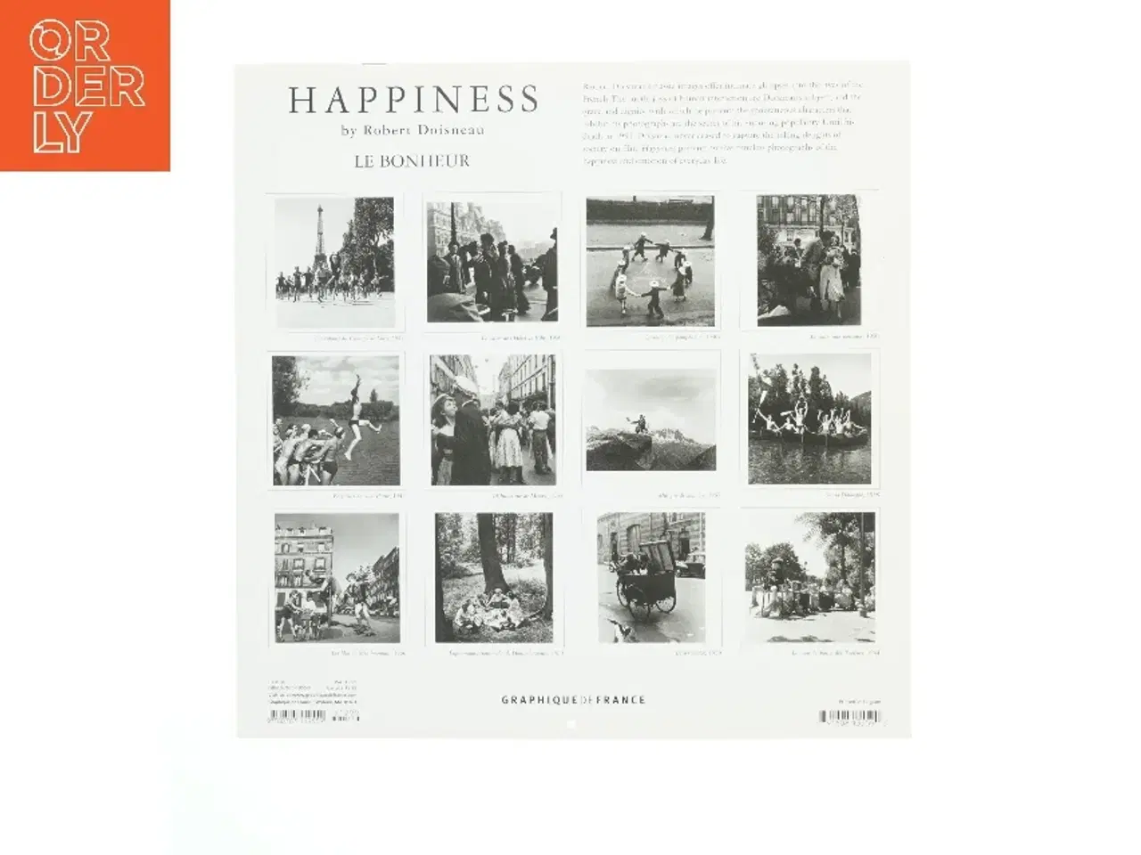 Billede 3 - Kalender 2004 af Robert Doisneau fra Graphique de France (str. 30x30 cm)