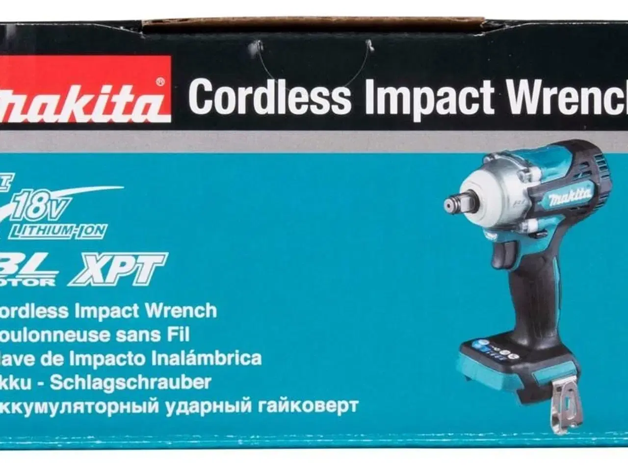 Billede 14 - Makita DTW300Z slagnøgle 18 V - 1/2" fyrkant, 3.200 o/min, sort/blå