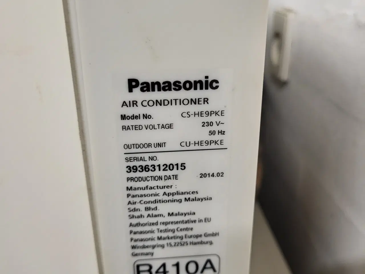 Billede 4 - Panasonic varmepumpe
