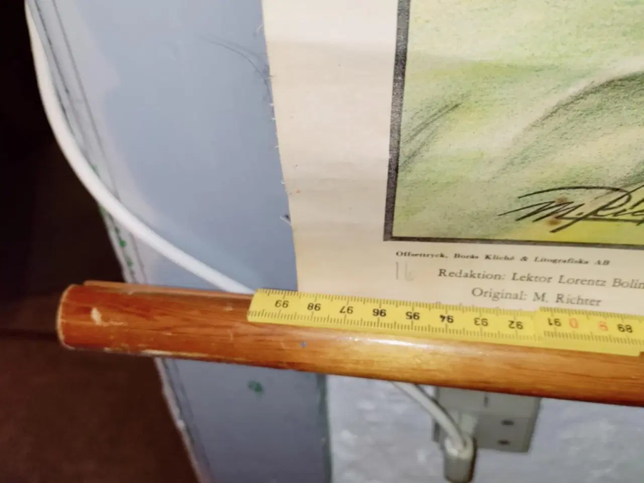 Billede 7 - fedt lille skolekort med sommerfugle