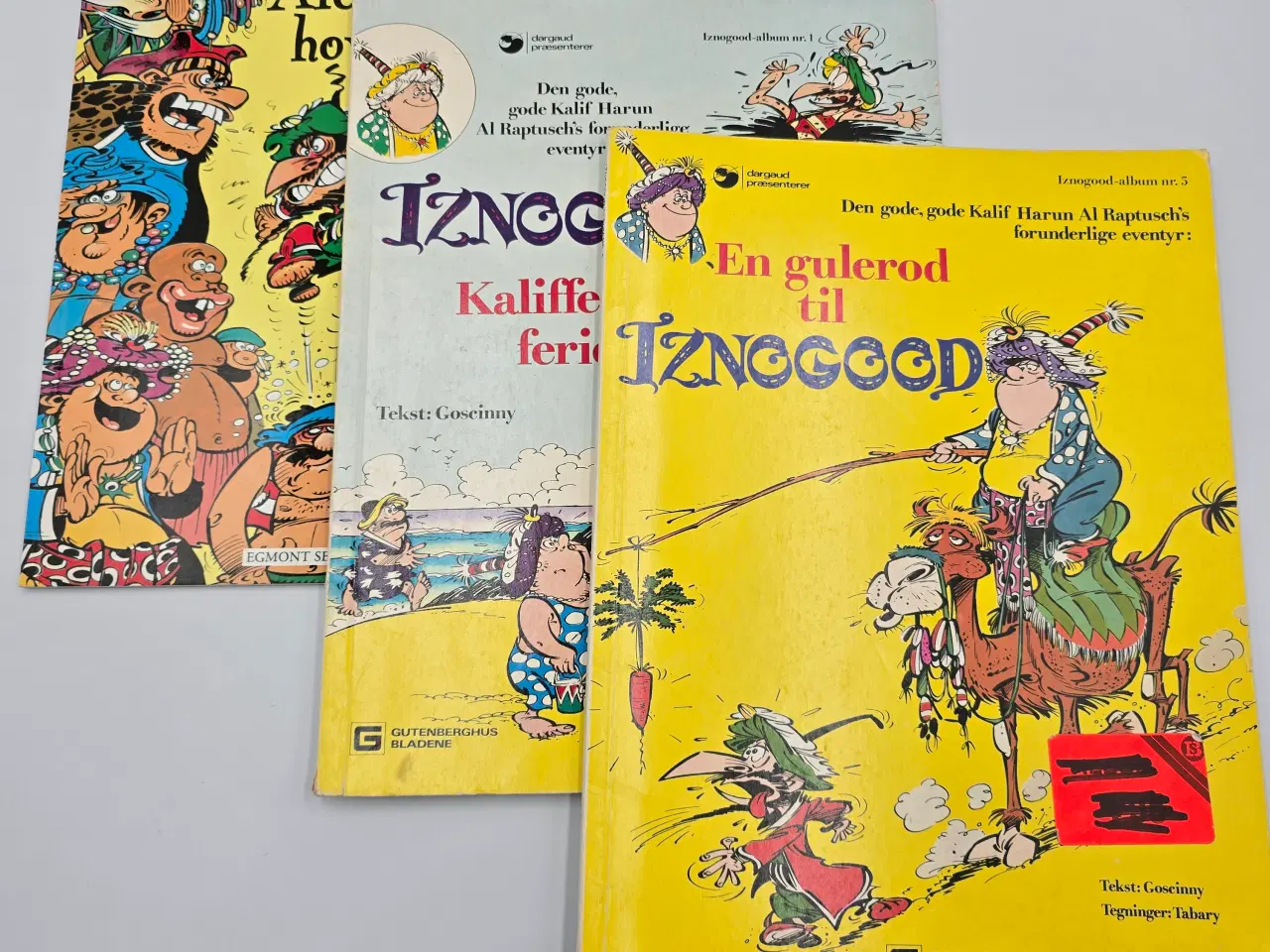 Billede 1 - 3 stk. Iznogood sælges samlet