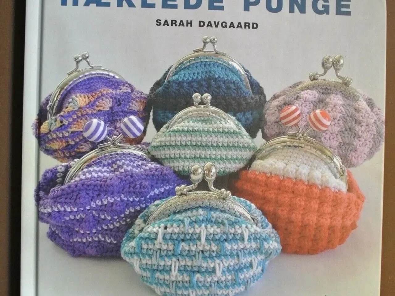Billede 1 - hæklede punge, af sarah davgaard, emne: håndarbejd