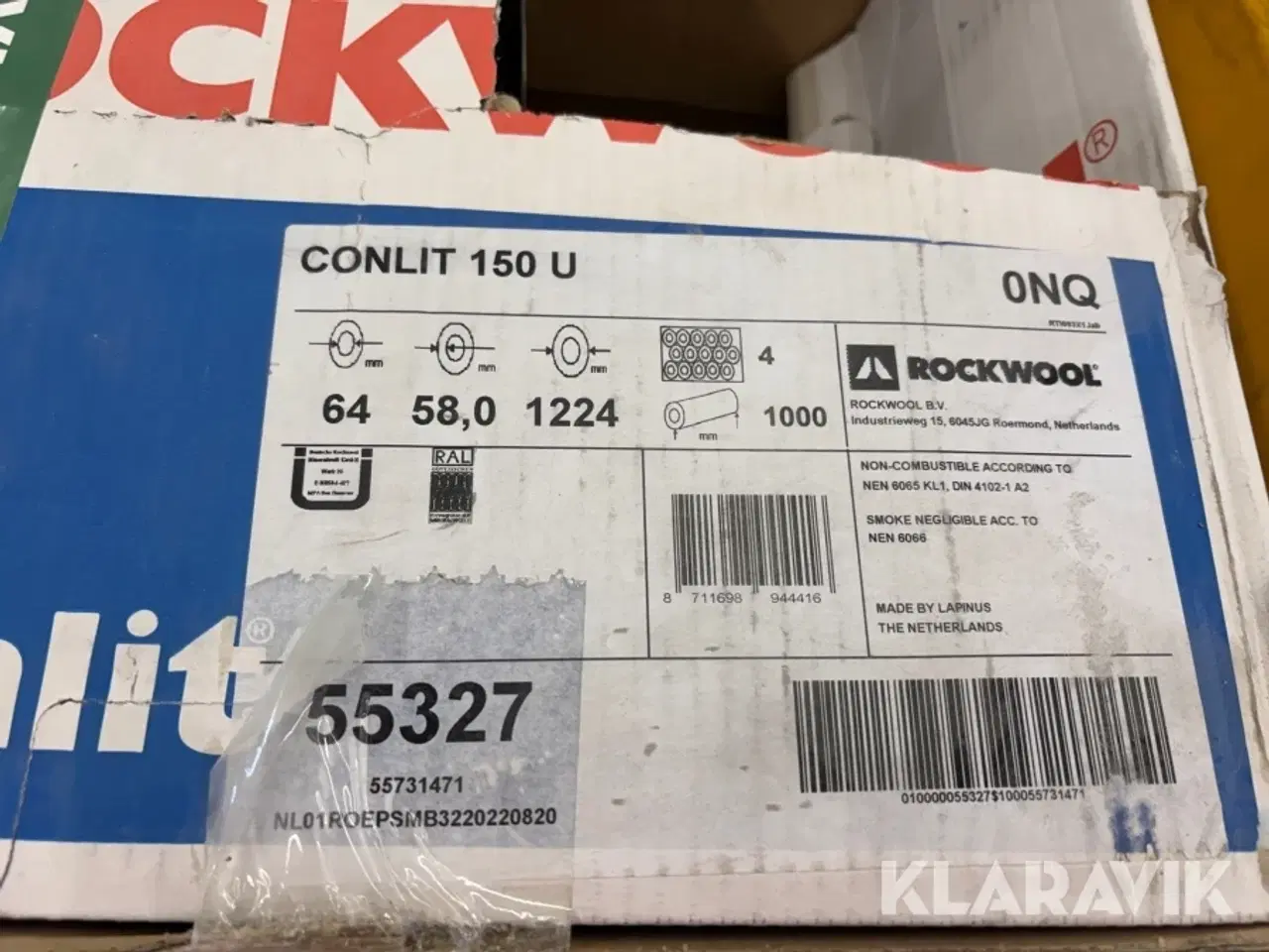 Billede 12 - Brandisolering Rockwool Conlit 150 U