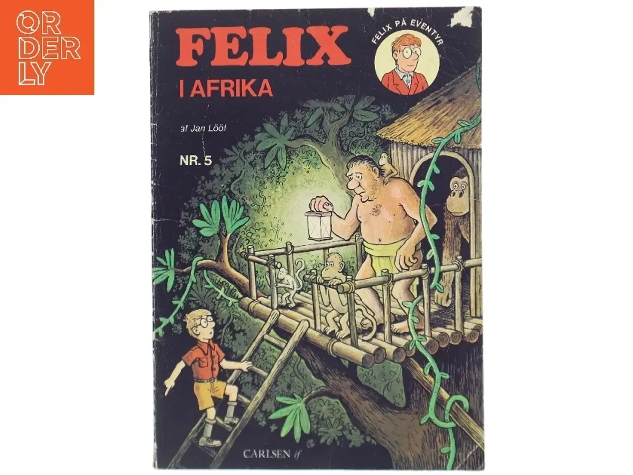 Billede 1 - Felix i Afrika - Tegneserie fra Carlsen Comics