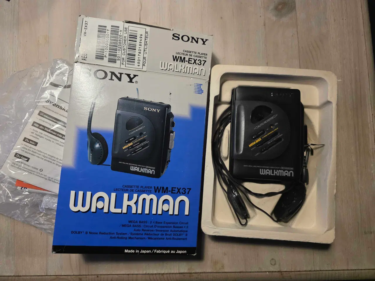 Billede 6 - Sony WM-EX37 Walkman fra starten/midten af 90’erne