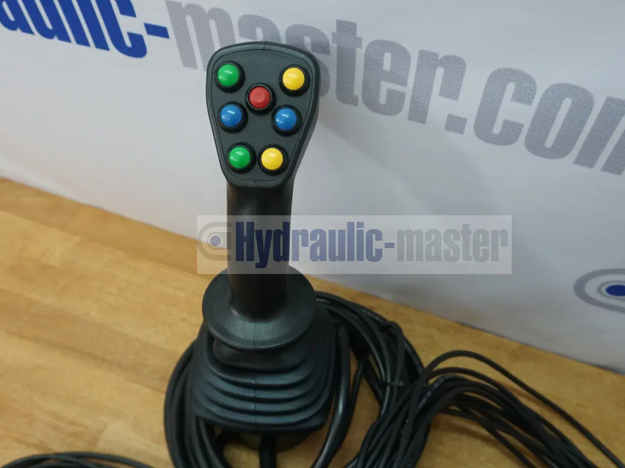 Billede 3 - Joystick 7 knapper + Monoblock Vave 5-spool 80 l/m