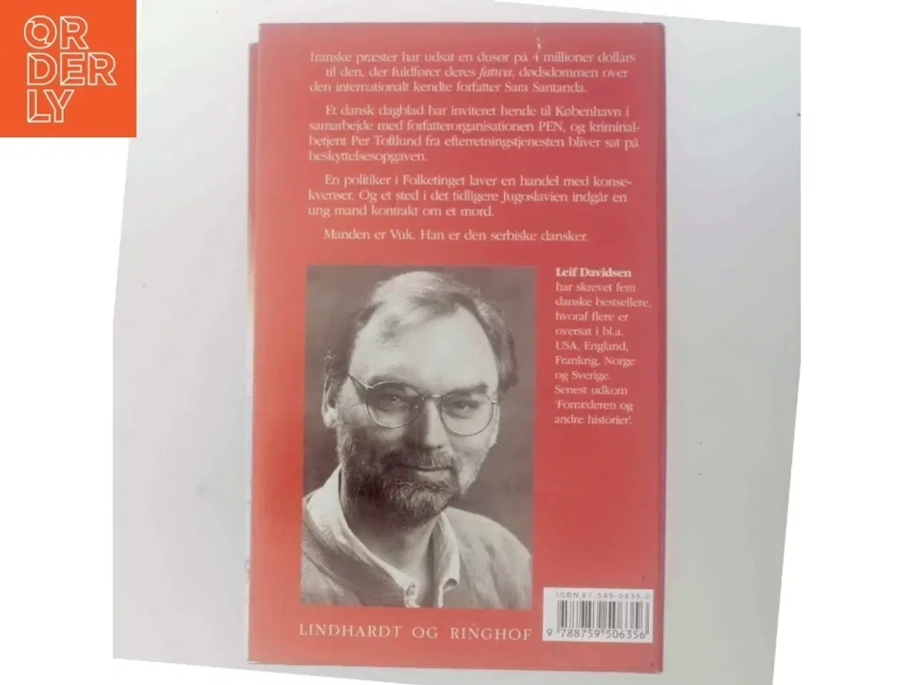 Billede 3 - Den serbiske dansker : roman af Leif Davidsen (Bog)