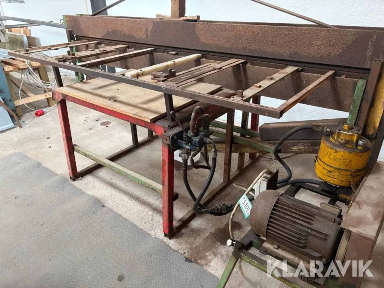 Billede 3 - Pladepresser - specialbygget