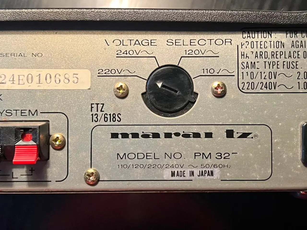 Billede 4 - Marantz forstærker PM325 - kan sendes!!