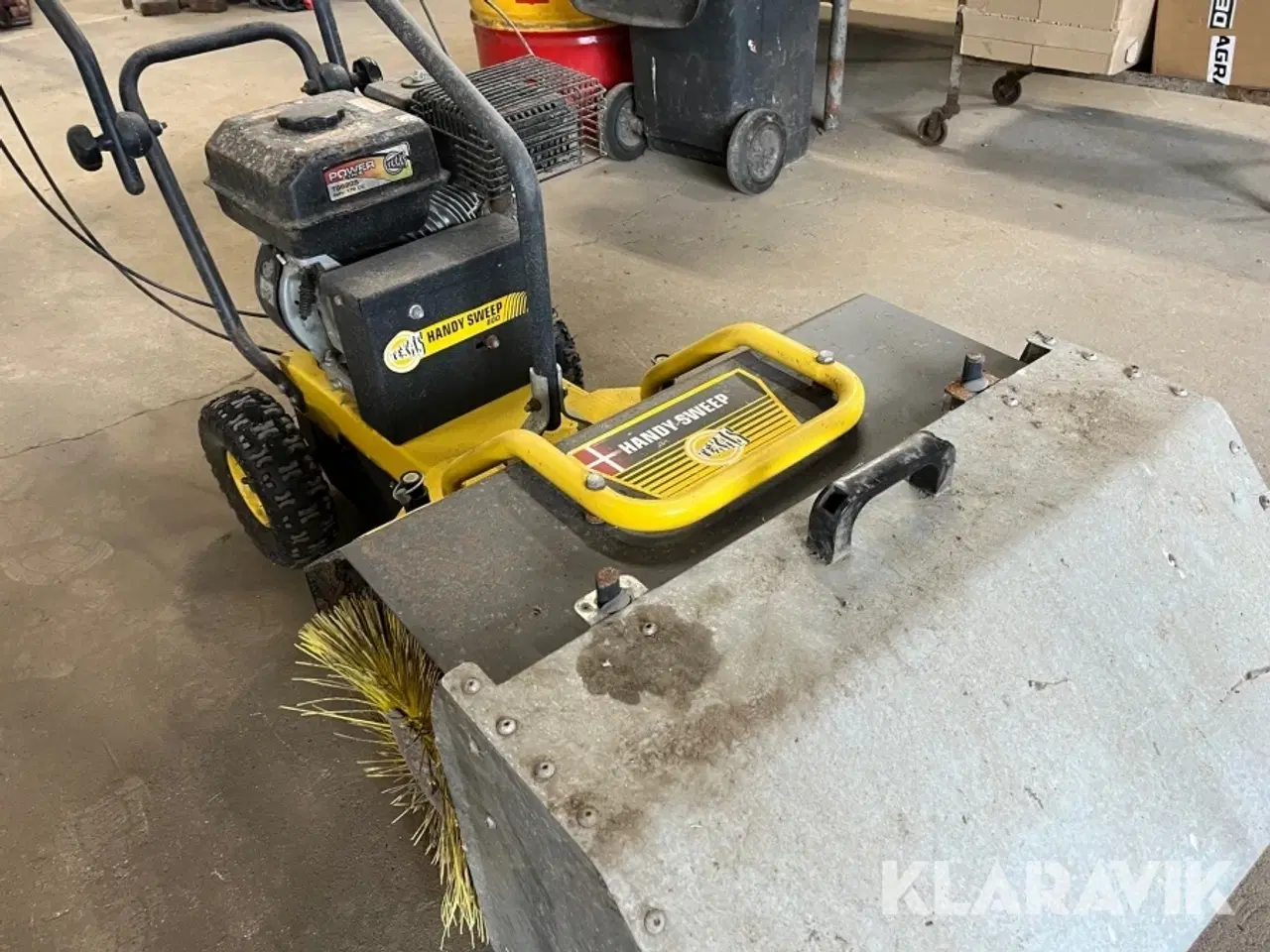 Billede 6 - Fejemaskine med opsamler TRXAS HANDY SWEEP 600 TG