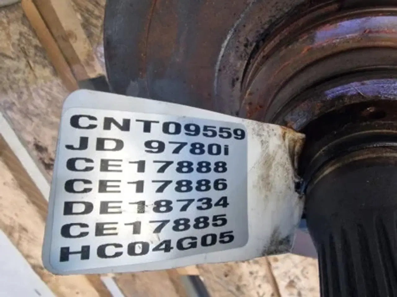 Billede 10 - John Deere 9780 Koblingnav CE17885