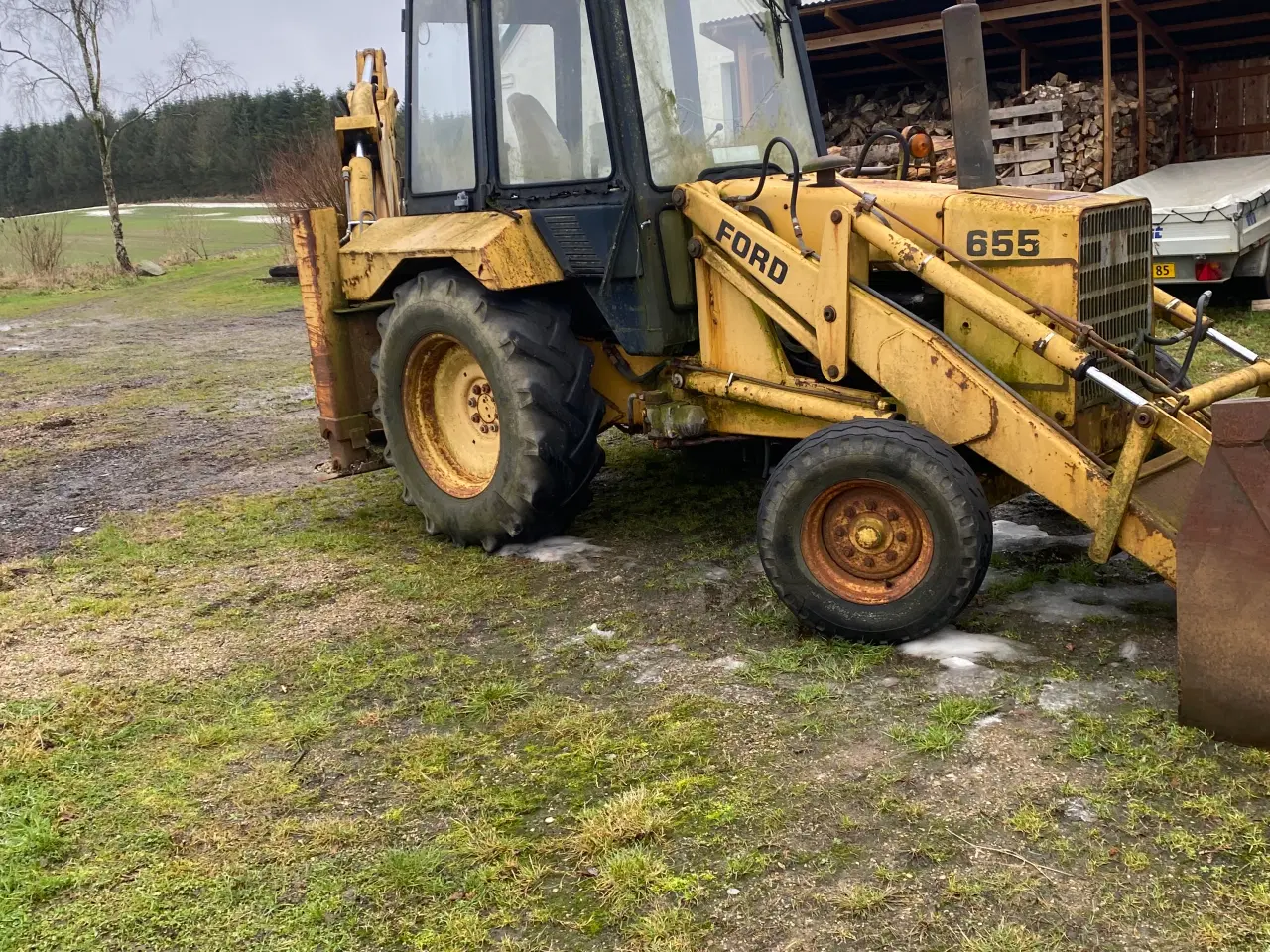 Billede 4 - Ford 655 Rendegraver