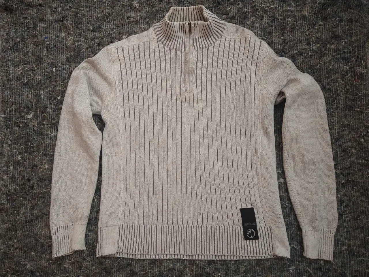 Billede 1 - Sweater strik-trøje, str. XL, hvid