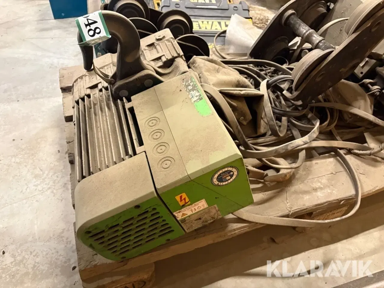 Billede 7 - Kæde taljer m. Løbekatte Stahl St20