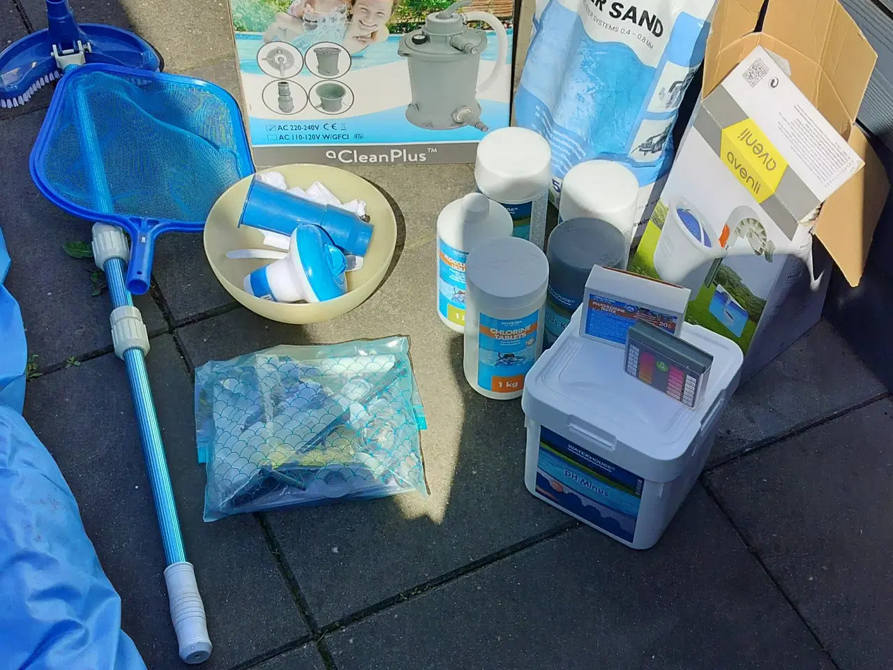 Billede 4 - Avenli rund pool med stålramme. 