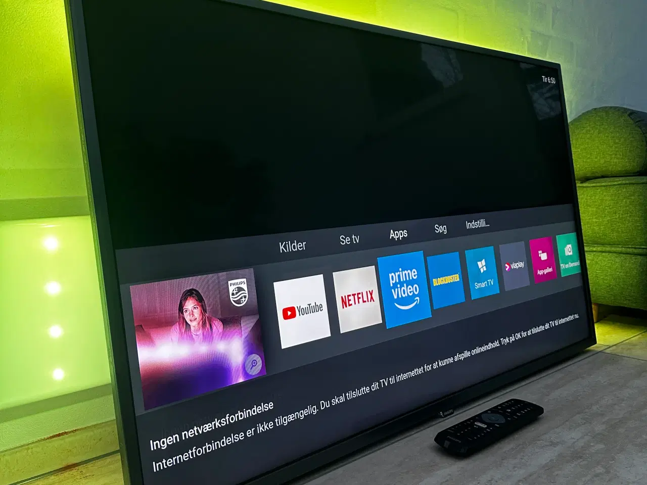 Billede 1 - SmartTV Philips UHD 4K Ambilight 43”