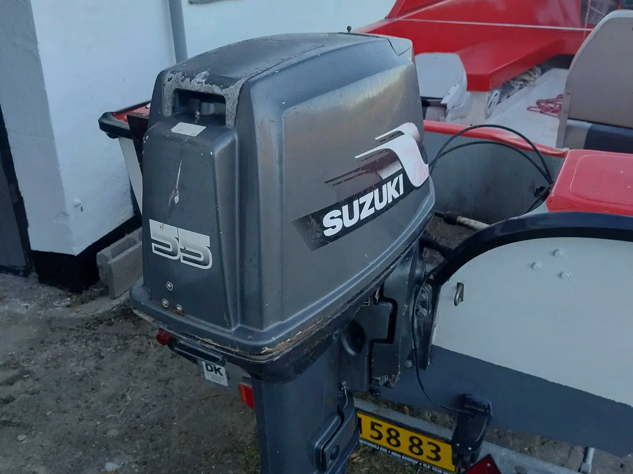 Billede 4 - 16 fod jolle 55 hk incl. Trailer