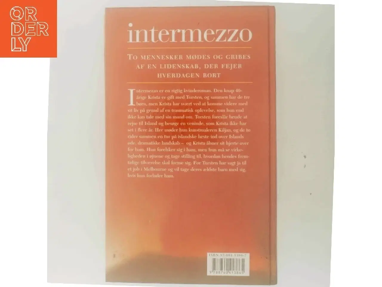 Billede 3 - Intermezzo : en kærlighedsroman af Birgit Pouplier (Bog)