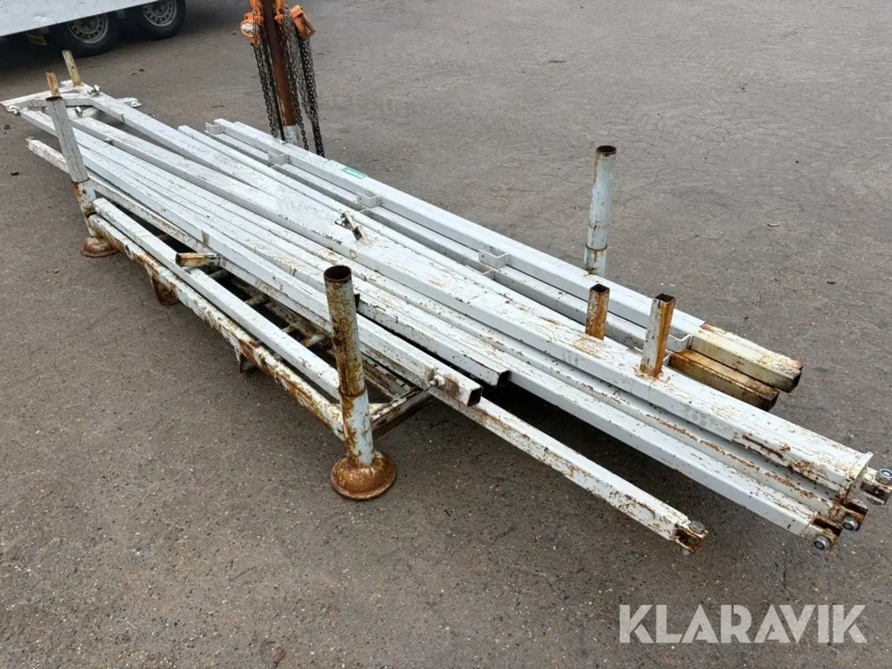 Billede 4 - Bageplade til storskærm - Inklusiv 2 x 0,5 tons talje