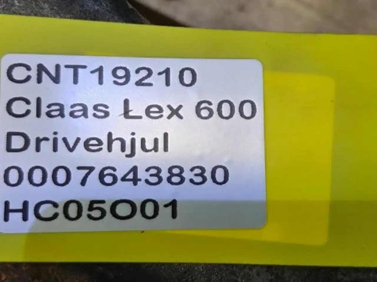 Billede 6 - Claas Lexion 600 Drivehjul 0007643920