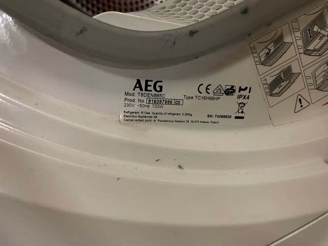 Billede 4 - AEG tørretumbler