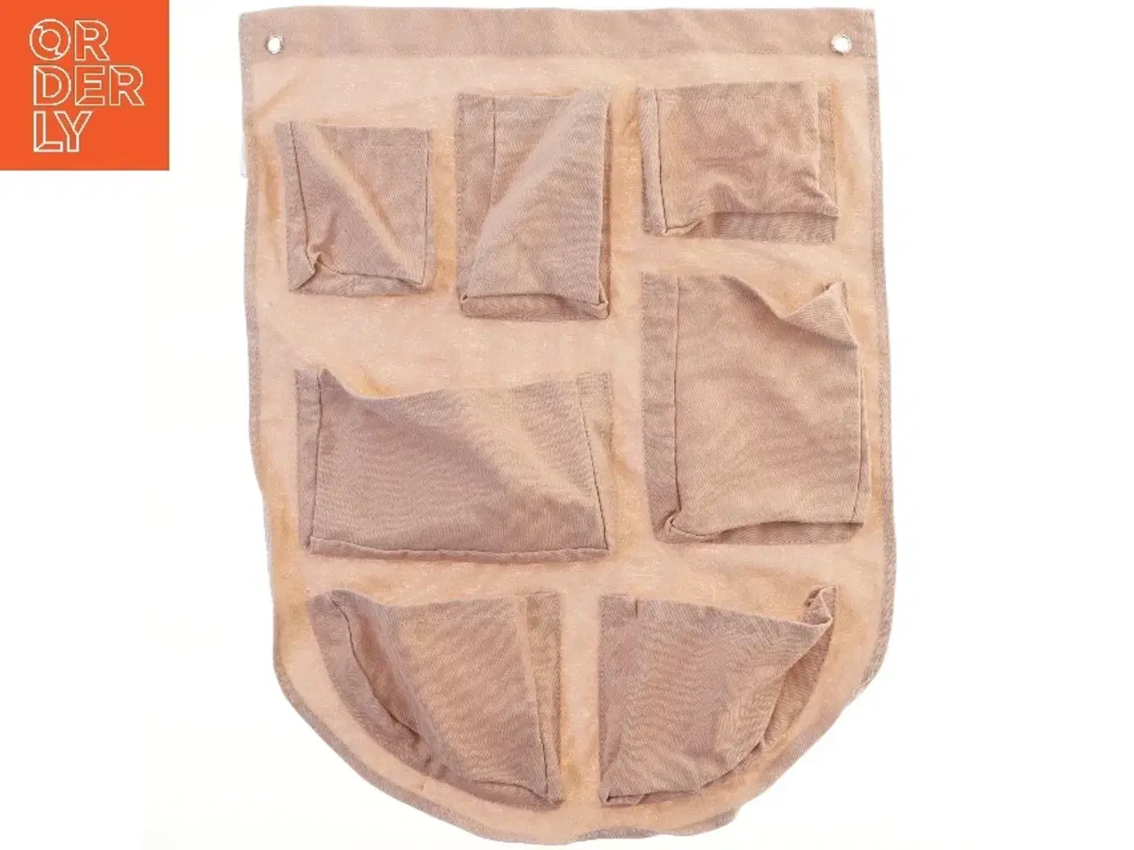 Billede 1 - Væghængt opbevaringsløsning med lommer fra Søstrene Grene (str. 49x63 cm)