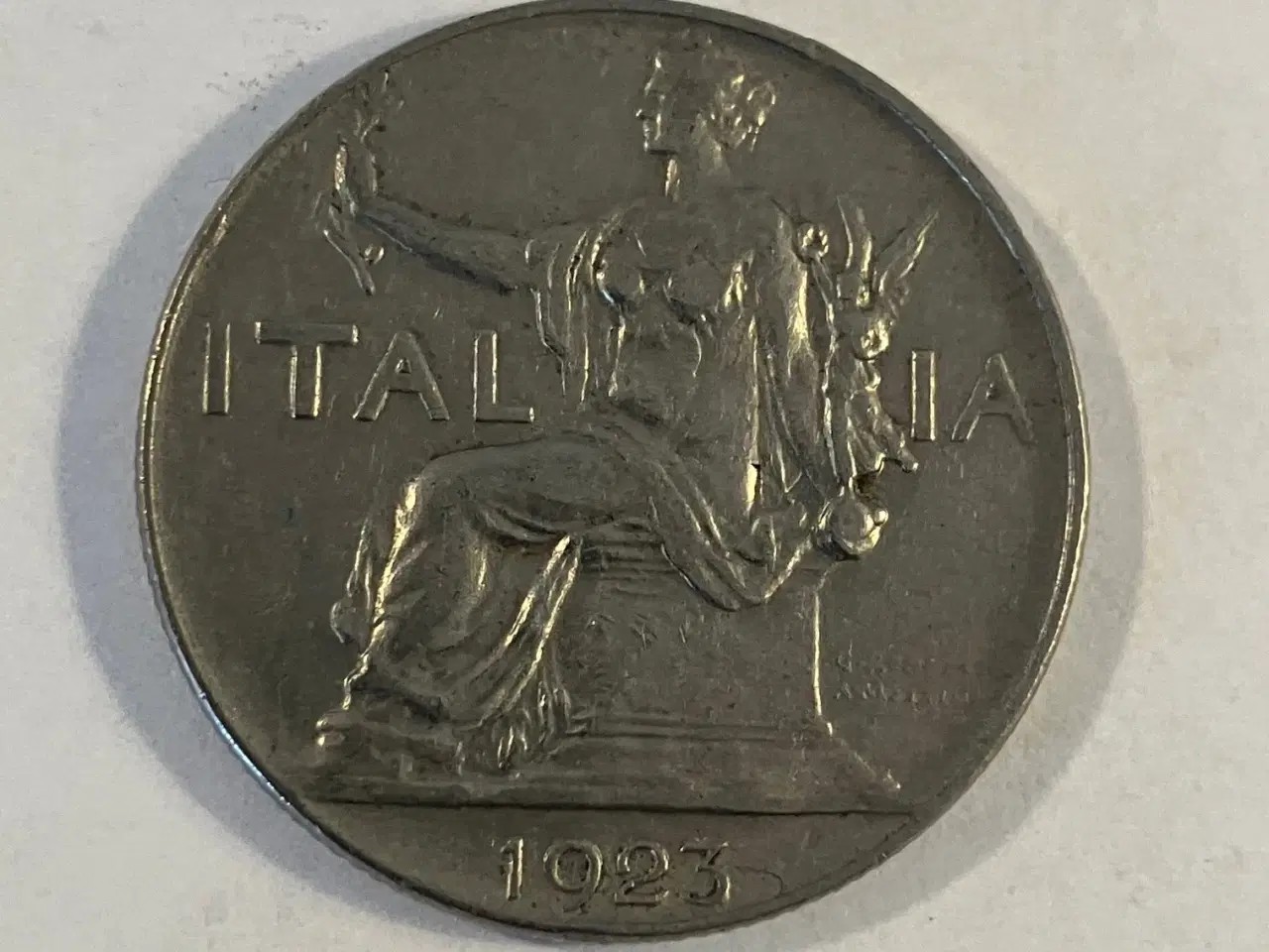 Billede 1 - 1 Lira Italy 1923