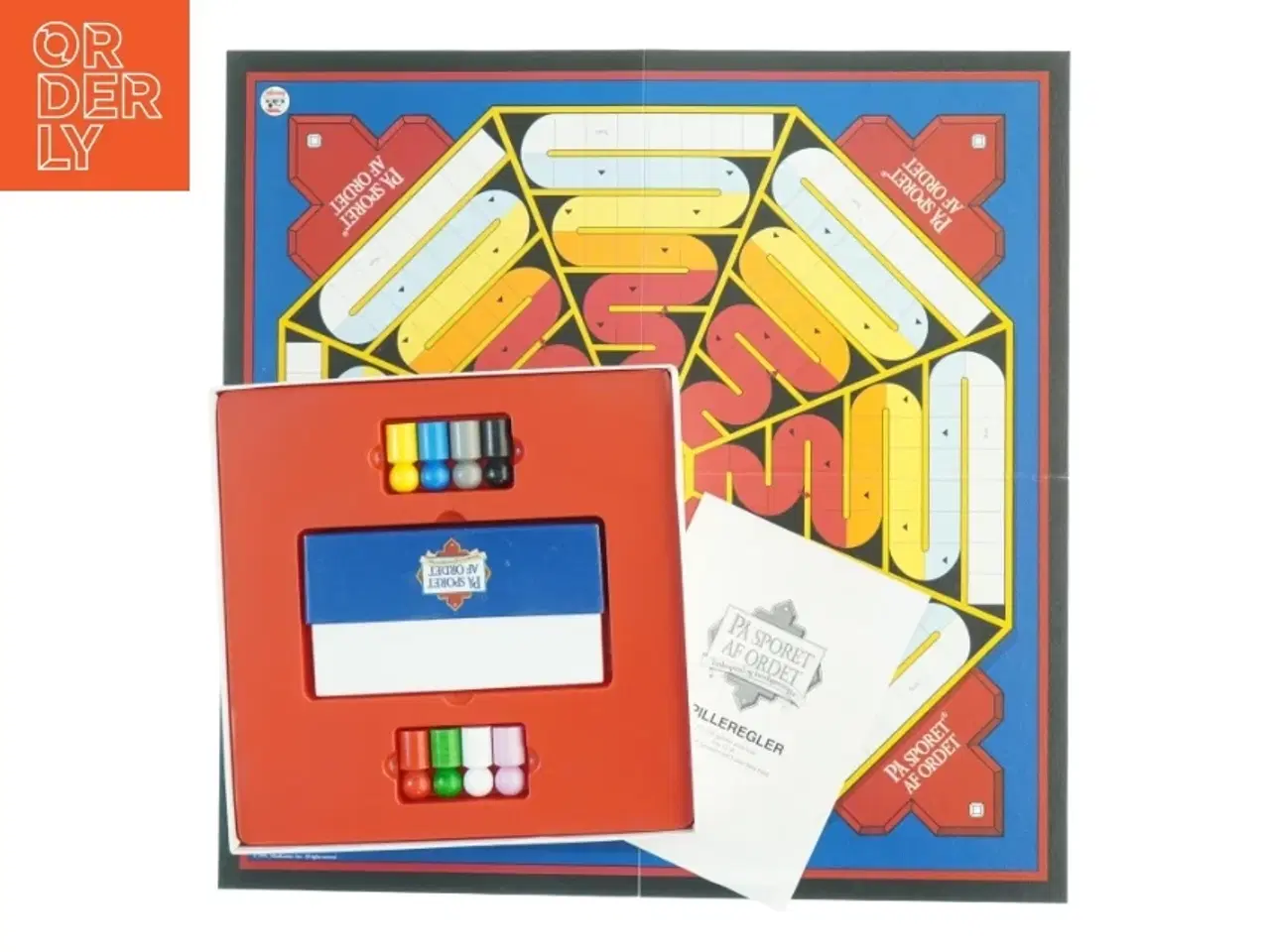 Billede 3 - Brætspil &#39;På Sporet af Ordet&#39; fra Dan Spil (str. 27 x, 27 x 8 cm)