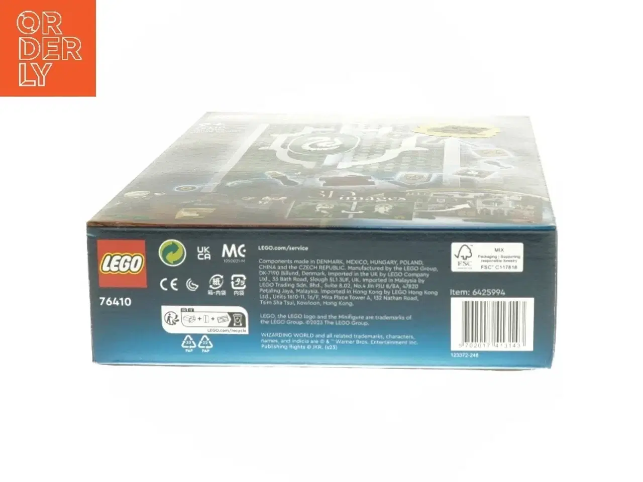 Billede 2 - LEGO Harry Potter Slytherin House Banner fra Lego (str. 26x6x19 cm)