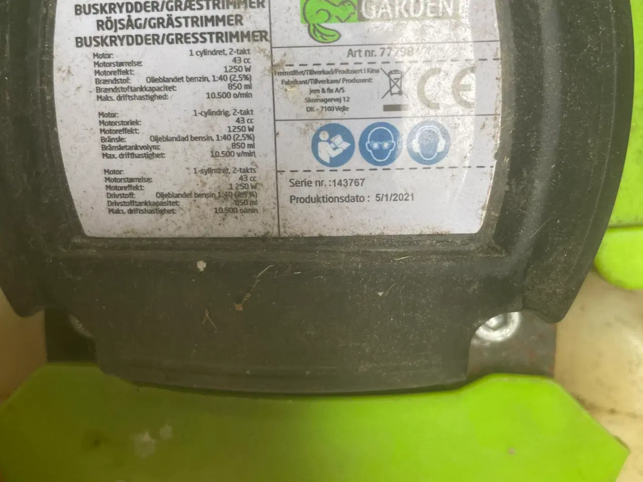 Billede 3 - Buskrydder garden 2 takt benzin