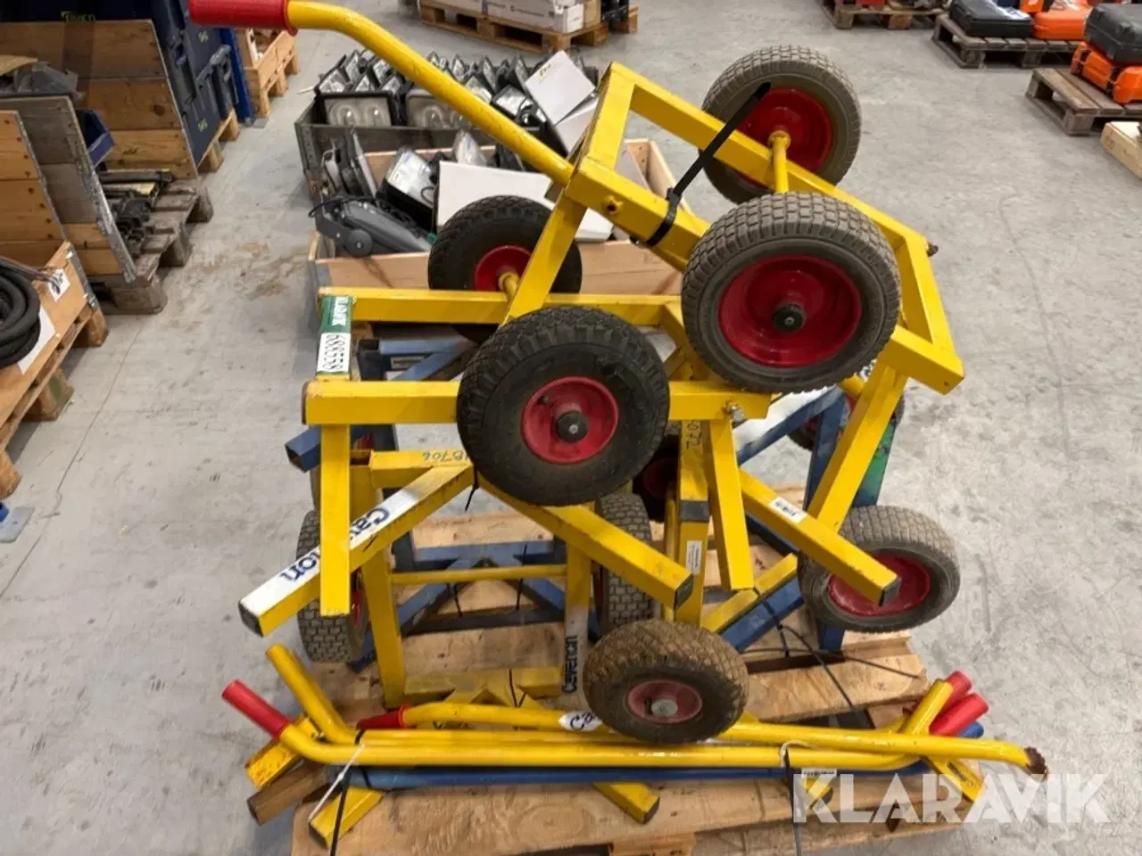 Billede 1 - Rørvogne 6 styk