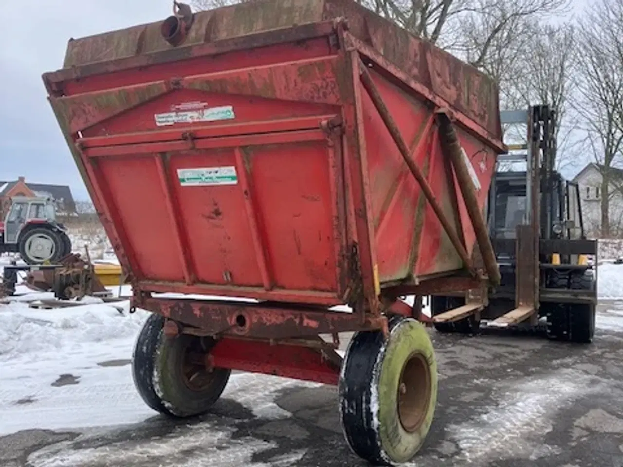 Billede 3 - 7 ton Spragelse højtipvogn