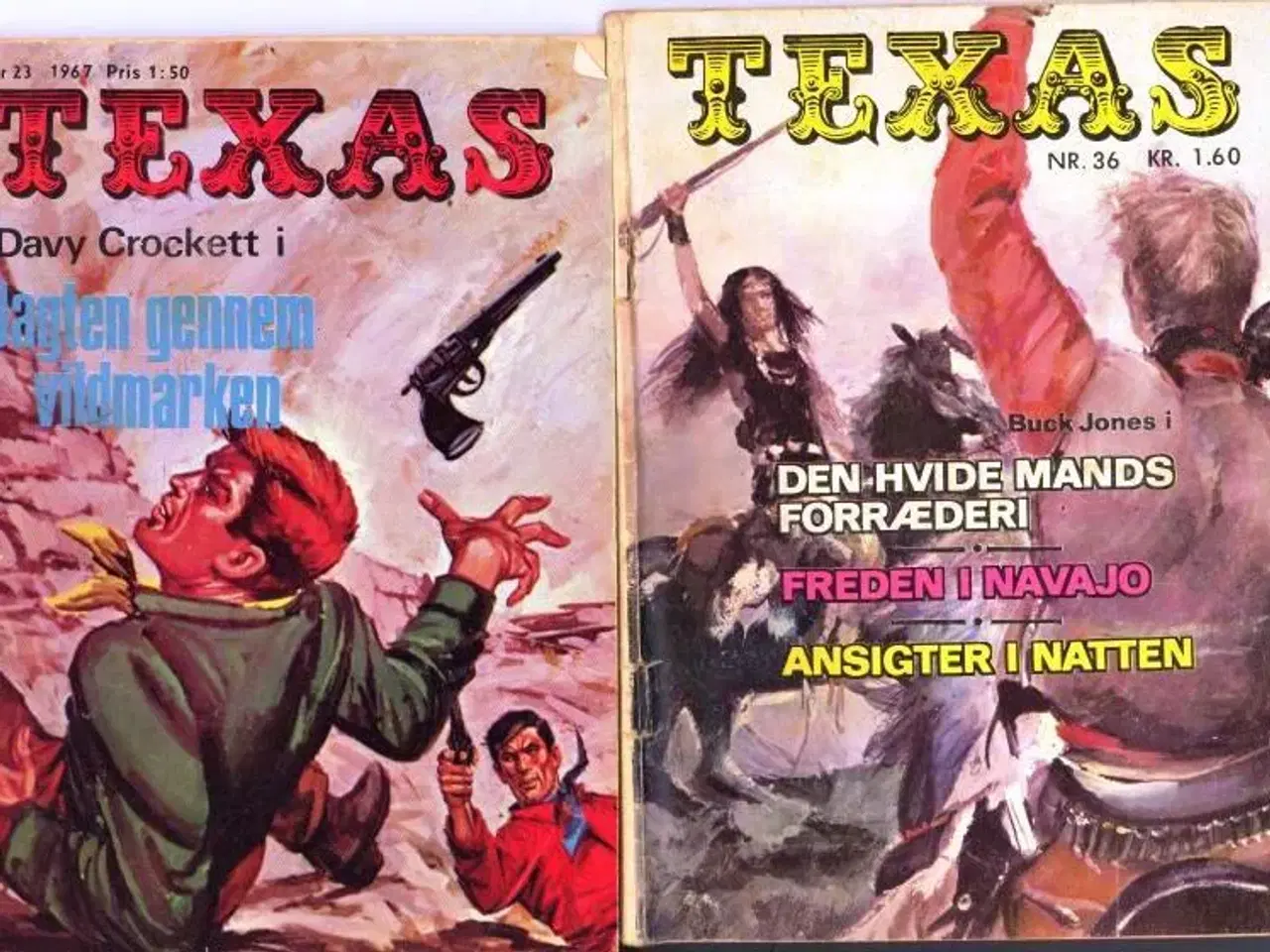 Billede 5 - Cowboy, Texas og Ringo. Tegneserier, blade..