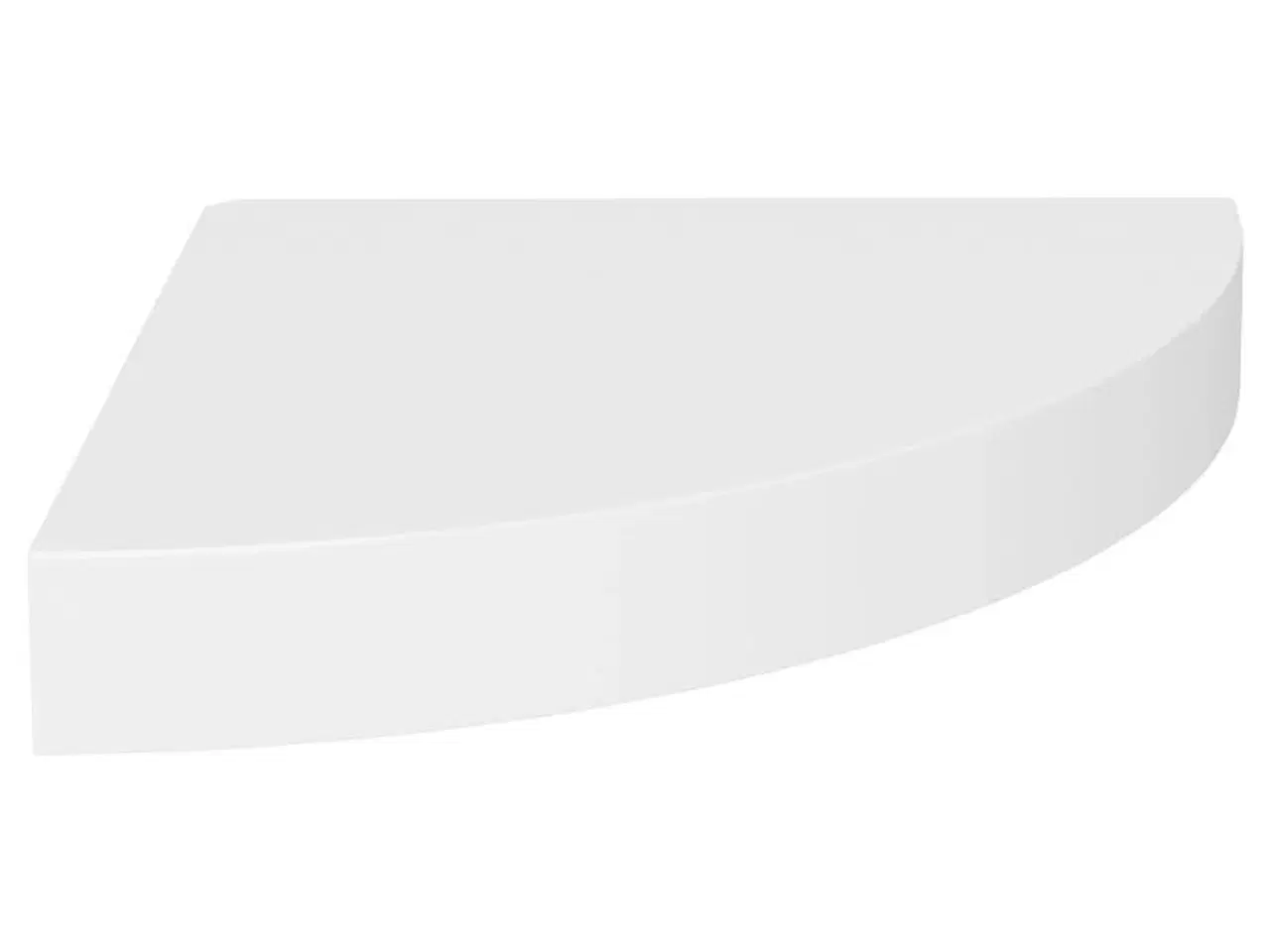 Billede 4 - Hjørnehylder 2 stk. 25x25x3,8 cm MDF hvid