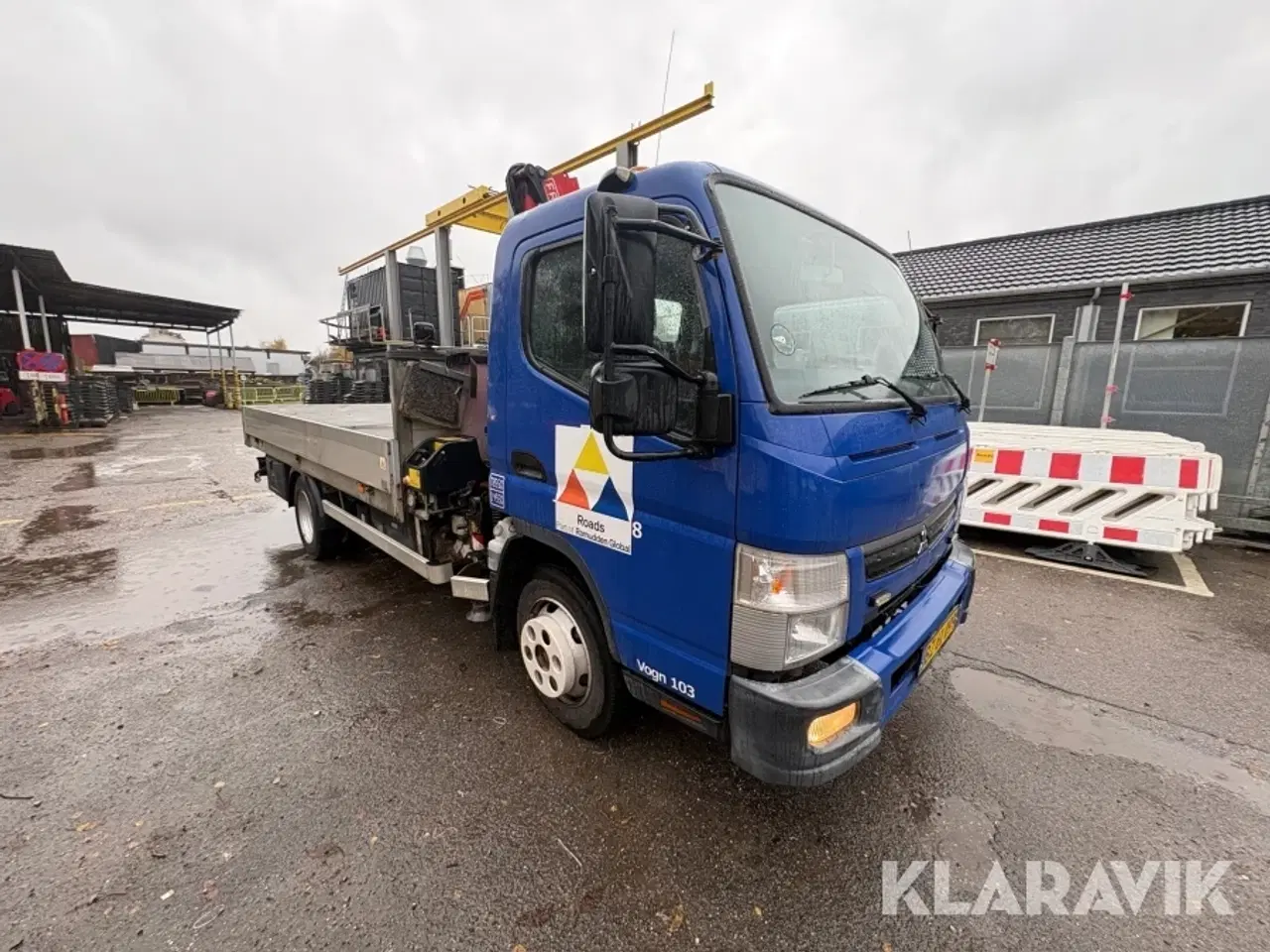 Billede 7 - Ladbil Fuso Canter 9C18AMT4X2 med Fassi kran