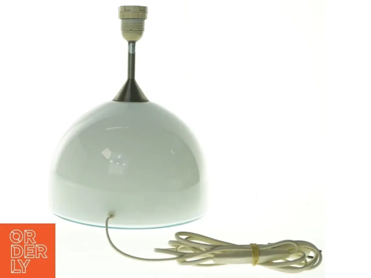 Billede 1 - Bordlampe fra Holmegaard (str. Ø. 27 cm)