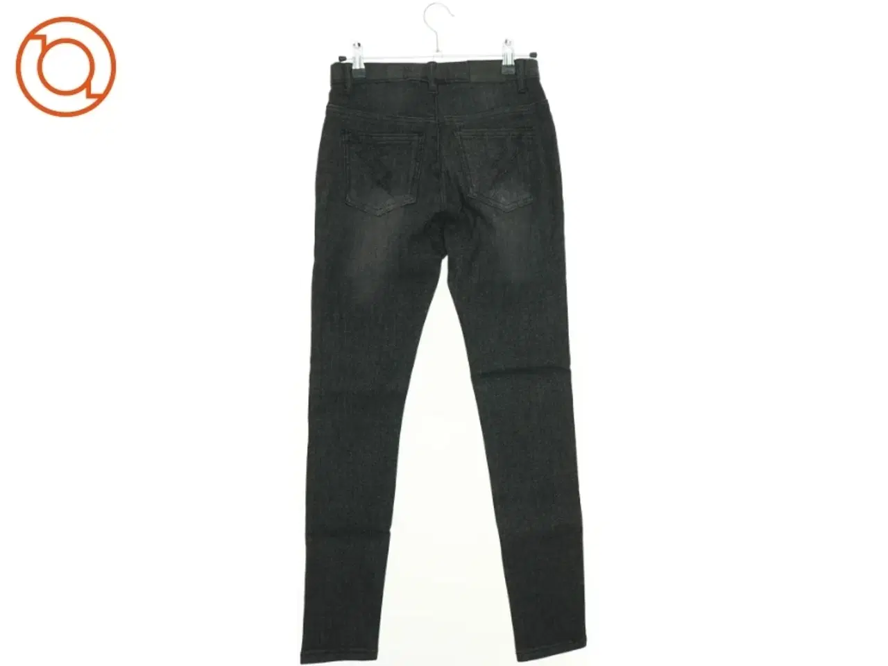 Billede 1 - NY MED PRISMÆRKE Sølv glimmer Denim Jeans Jeggings fra Sofie Schnoor (str. 152 cm)