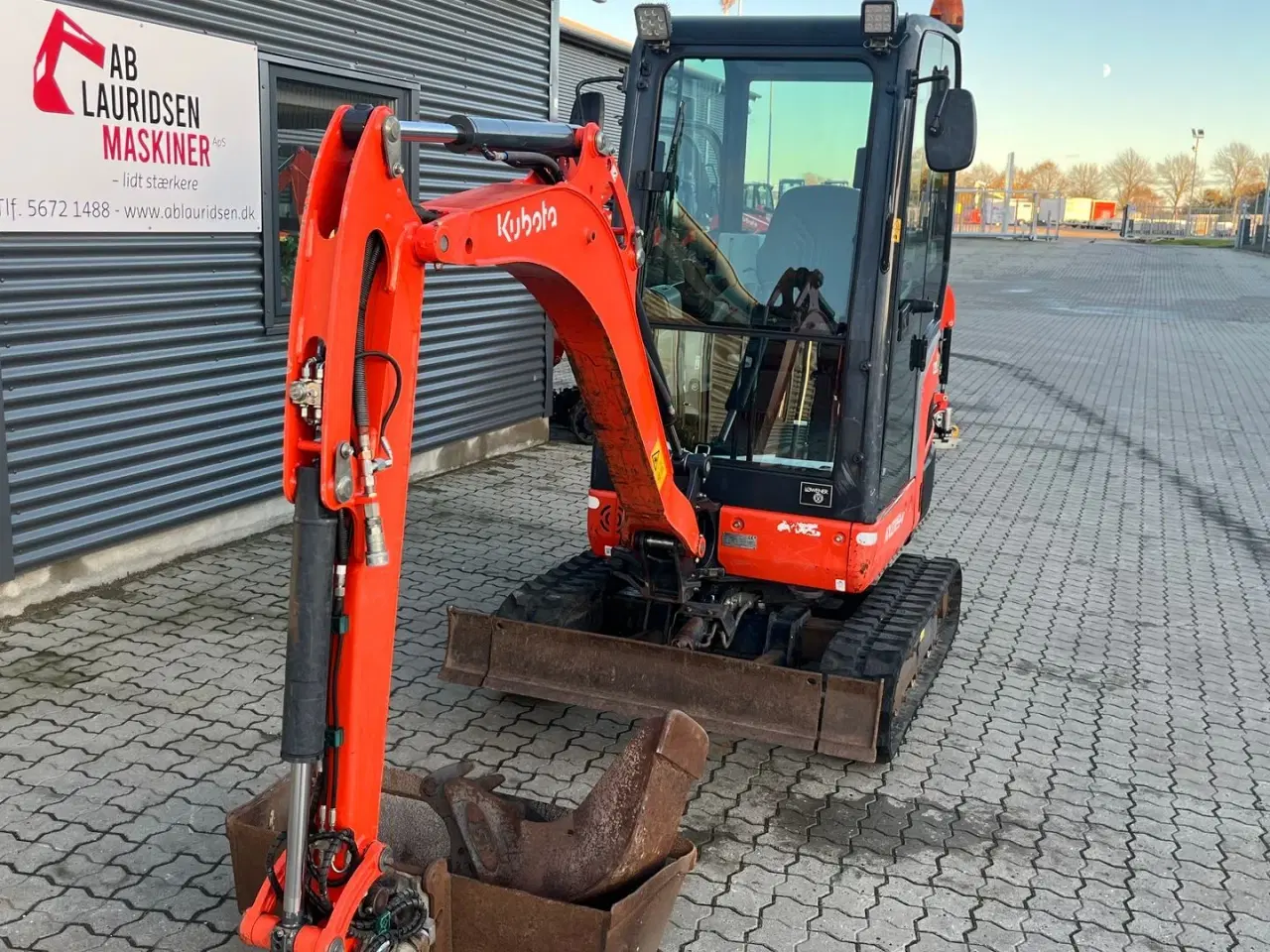 Billede 11 - Kubota KX019-4 Tiltman med Hydraulisk skovl skifte