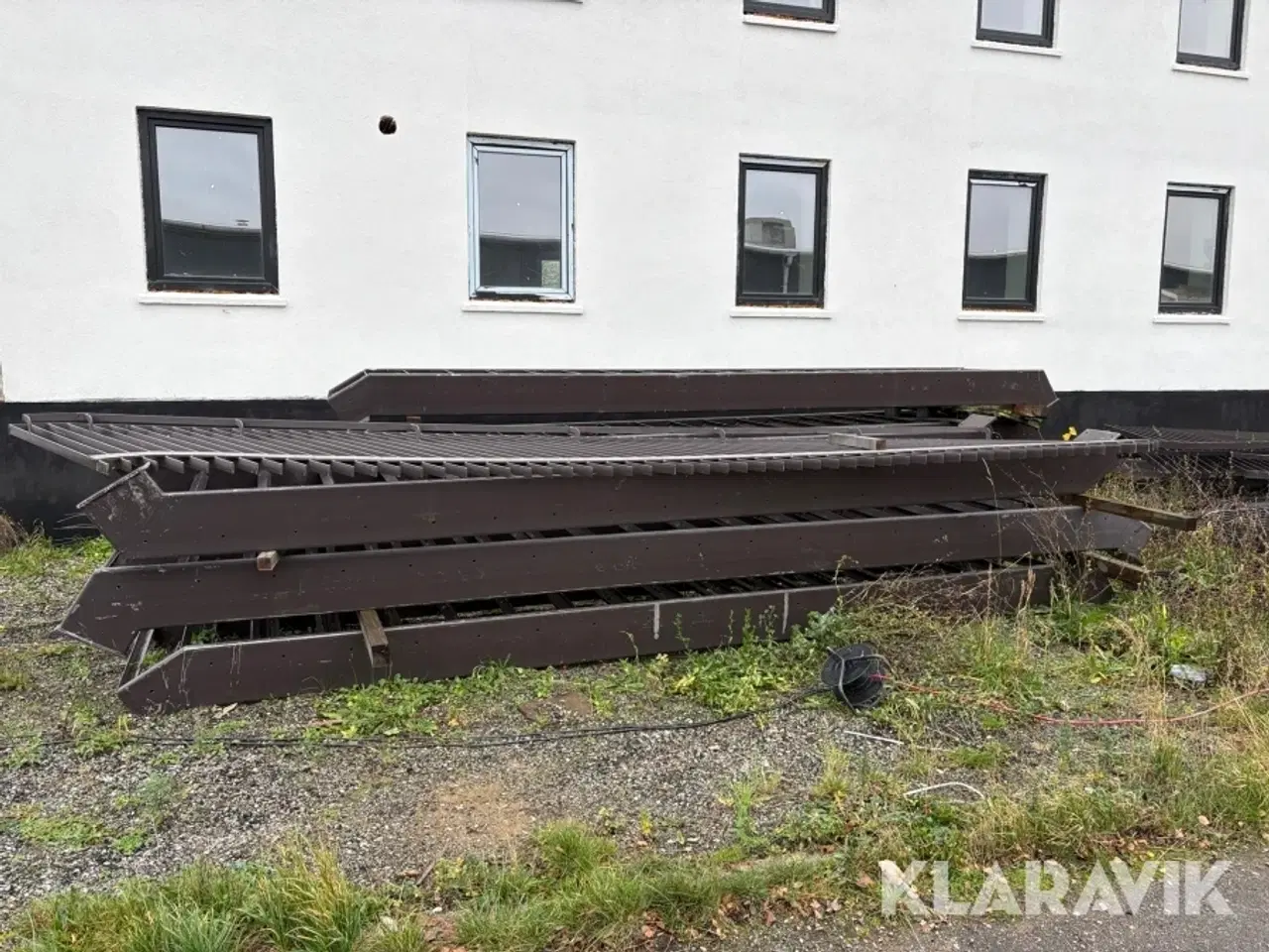 Billede 5 - Galvaniseret trapper inkl gelænder 7 styk