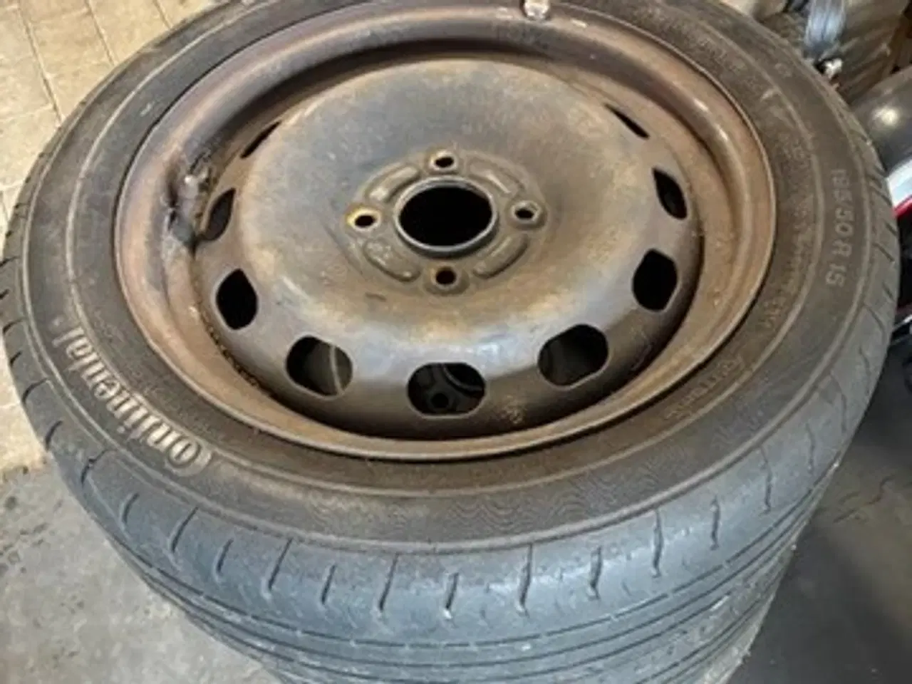 Billede 2 - 15” stålfælge org. Hjulkapsler 