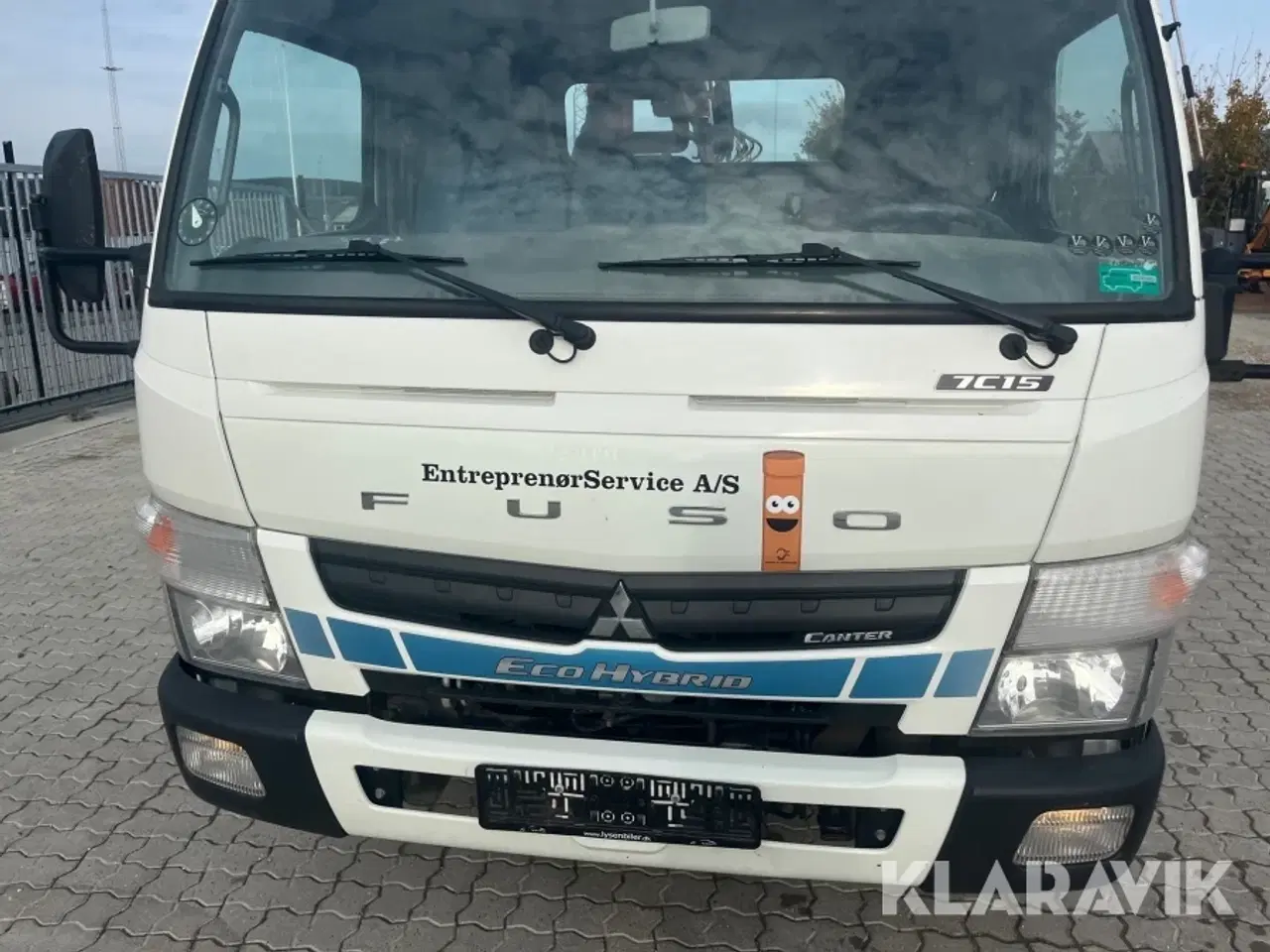 Billede 9 - Lastbil Fuso Canter 7C15 Eco Hybrid med kran