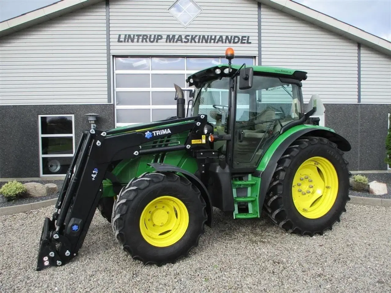 Billede 1 - John Deere 6125R AutoPower med frontlæsser