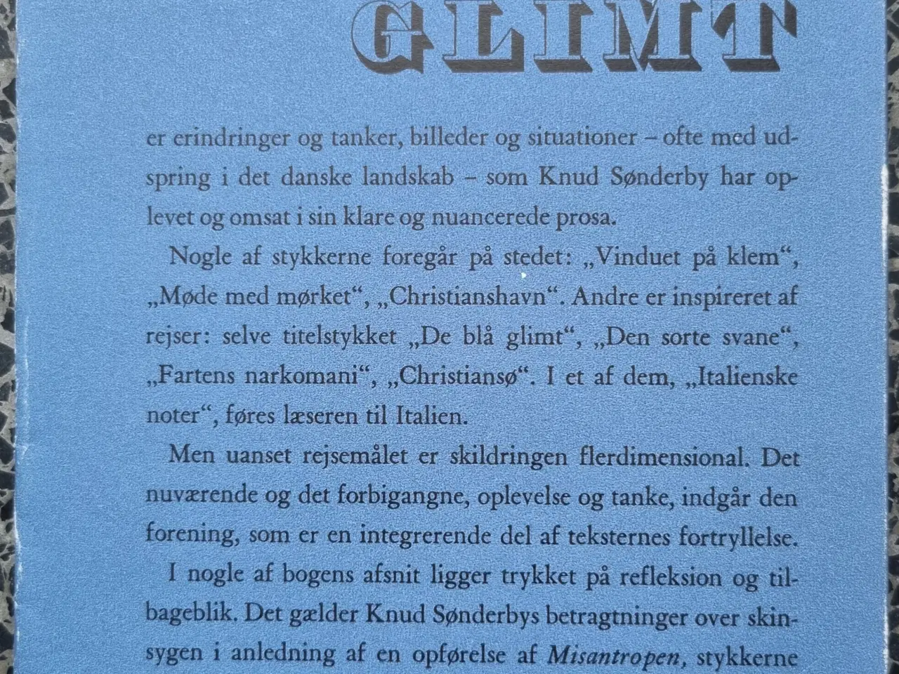 Billede 2 - Knud Sønderby: De blå glimt