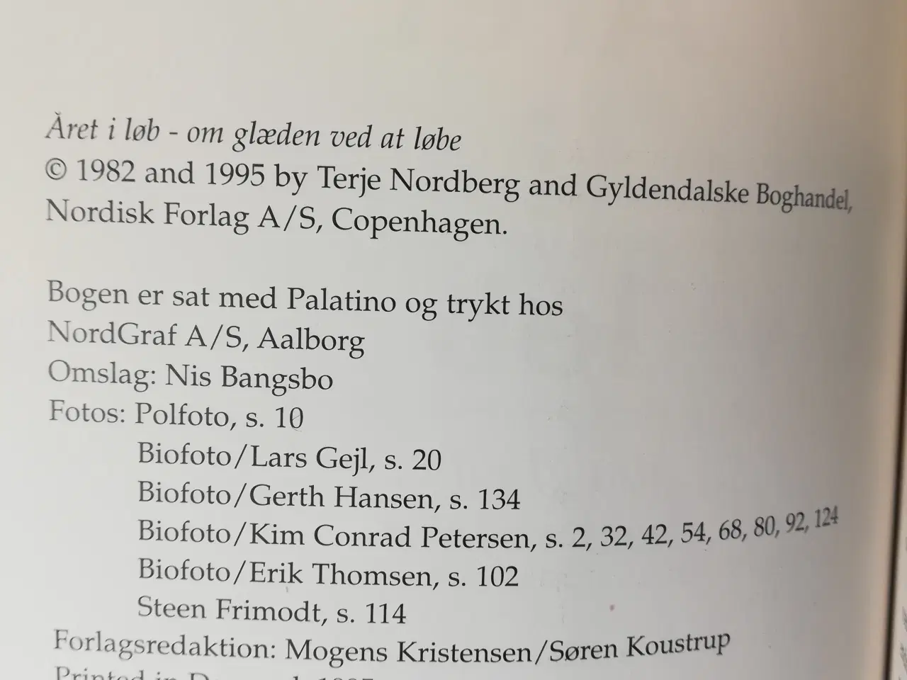 Billede 2 - Året i løb - om glæden ved at løbe, Terje Nordberg