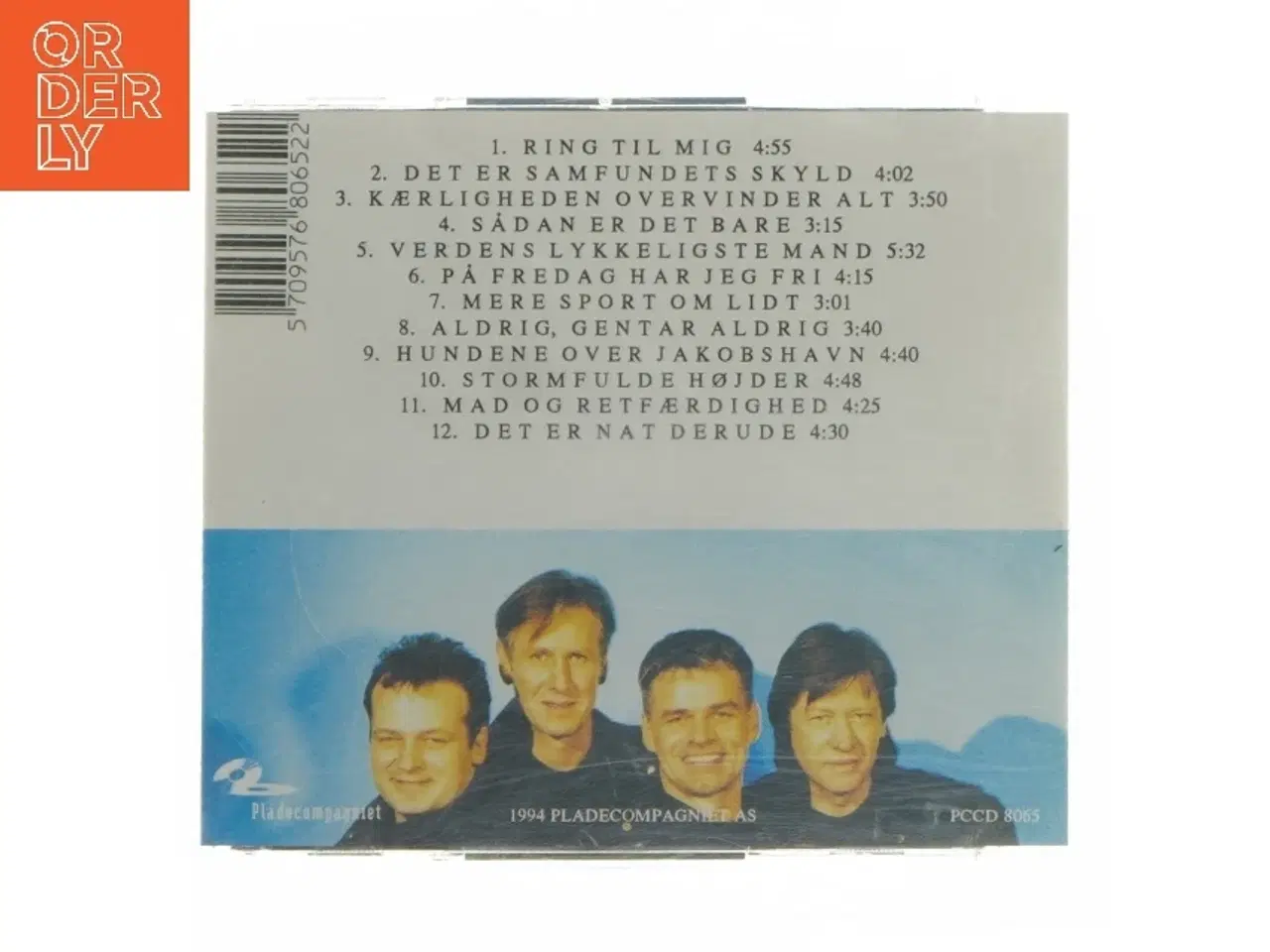 Billede 3 - TV-2 album 'Verdens Lykkeligste Mand' CD (str. 12,5x14 cm)