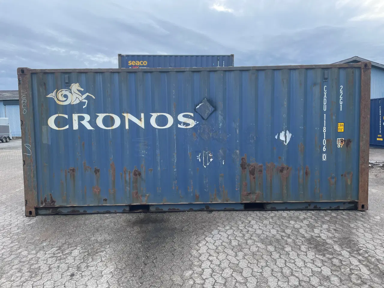 Billede 3 - 20 fods Container- ID: CXDU 118106-0